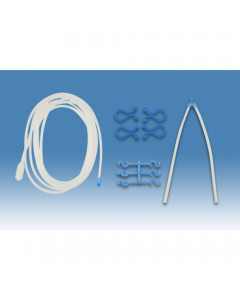 Omnia Surgical Extension for Manual Irrigation Set with Male Luer Connector