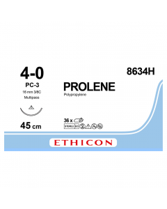40 16mm Ethicon Prolene Sutures