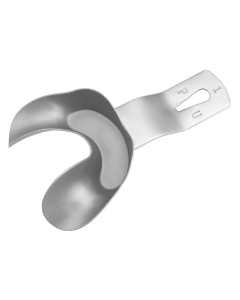 Devemed Ehricke Impression Tray for Partially Toothed Lower Jaws, Unperforated