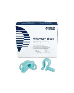 Mirahold Block Elastic Bite Blocks with Cheek Retractor