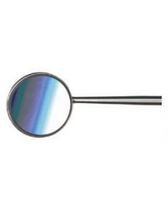 PDT Rhodium Front Faced Mirror No.5, Cone Socket