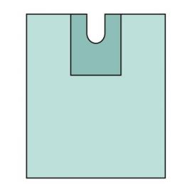 BDF Adhesive SPlit Drape 150 x 190cm