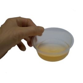 Sterile Plastic Gallipot 120ml. Ref: VC28722